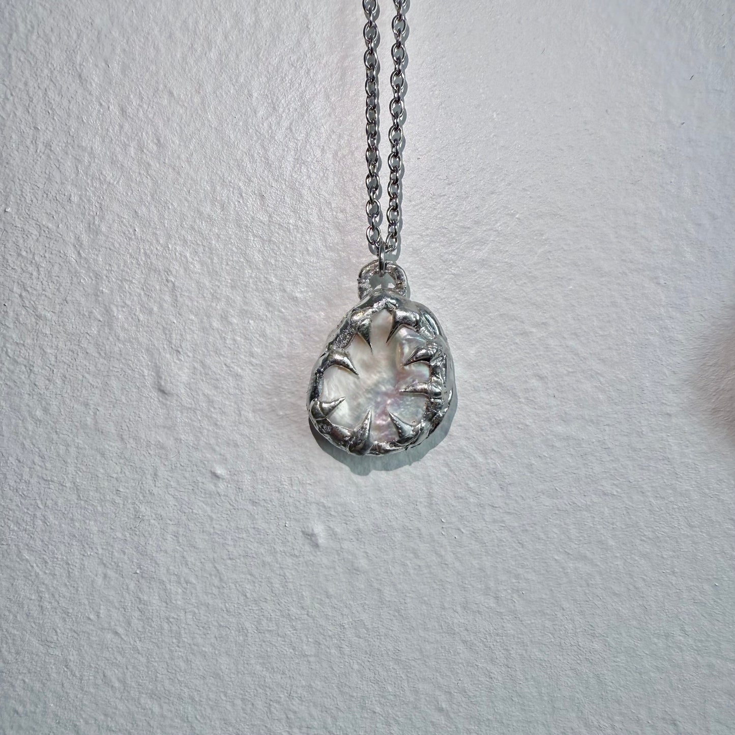 Soldered Freshwater Pearl Necklace