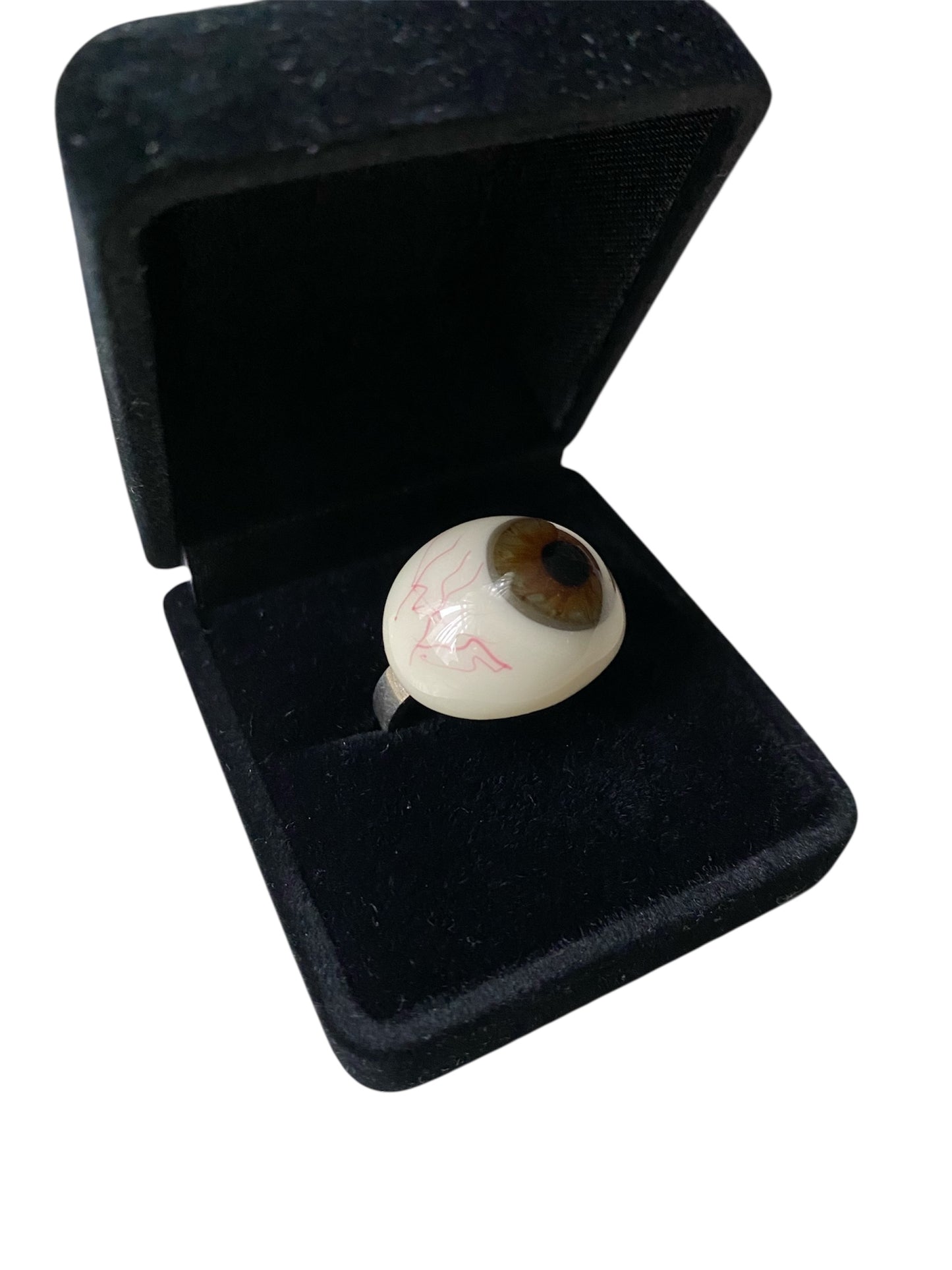 Victorian Era Prosthetic Eye Ring