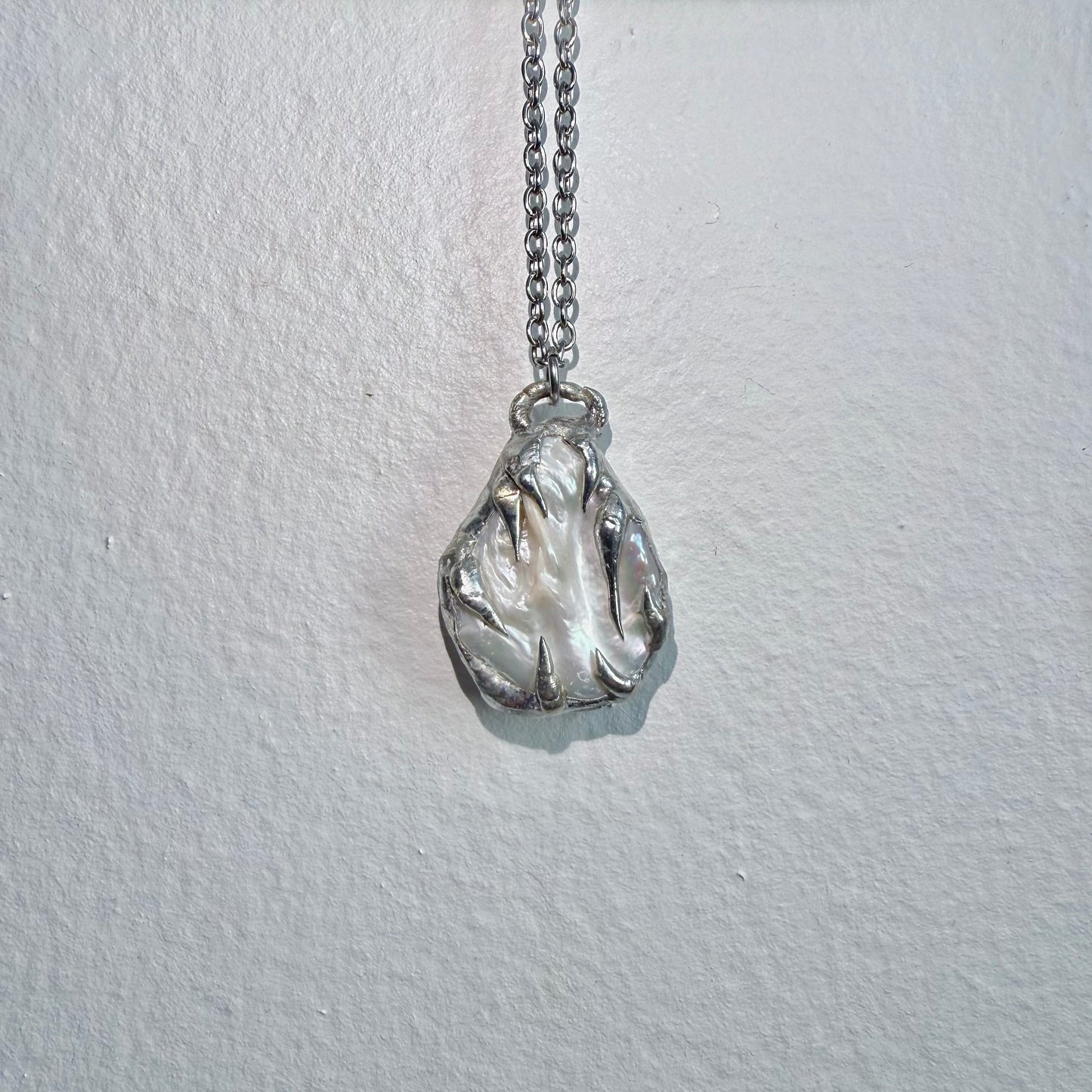 Soldered Freshwater Pearl Necklace