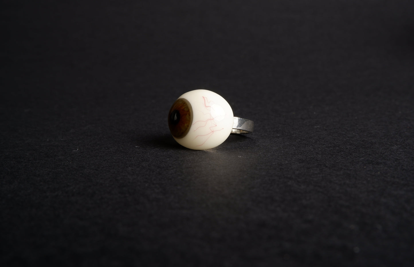 Victorian Era Prosthetic Eye Ring