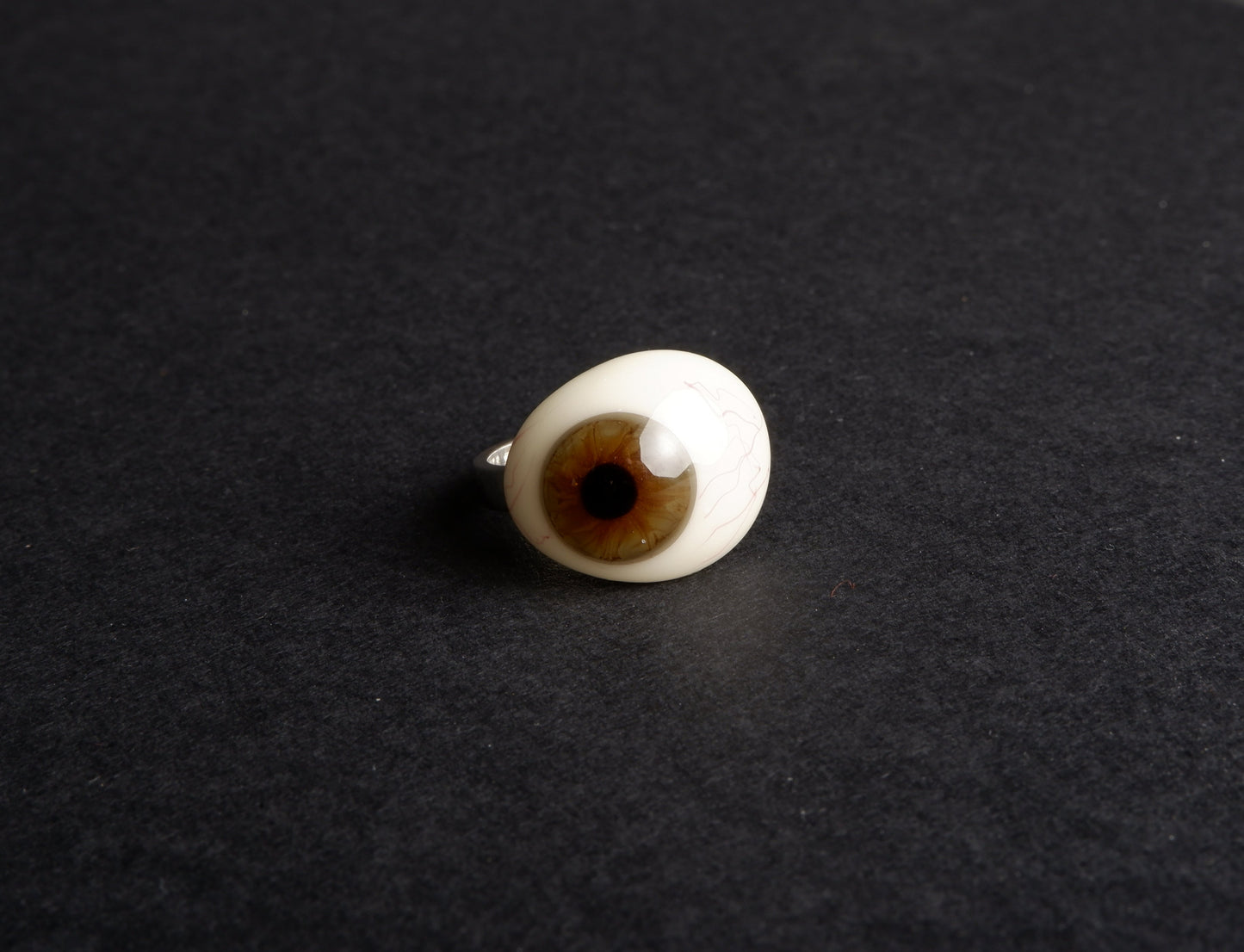 Victorian Era Prosthetic Eye Ring