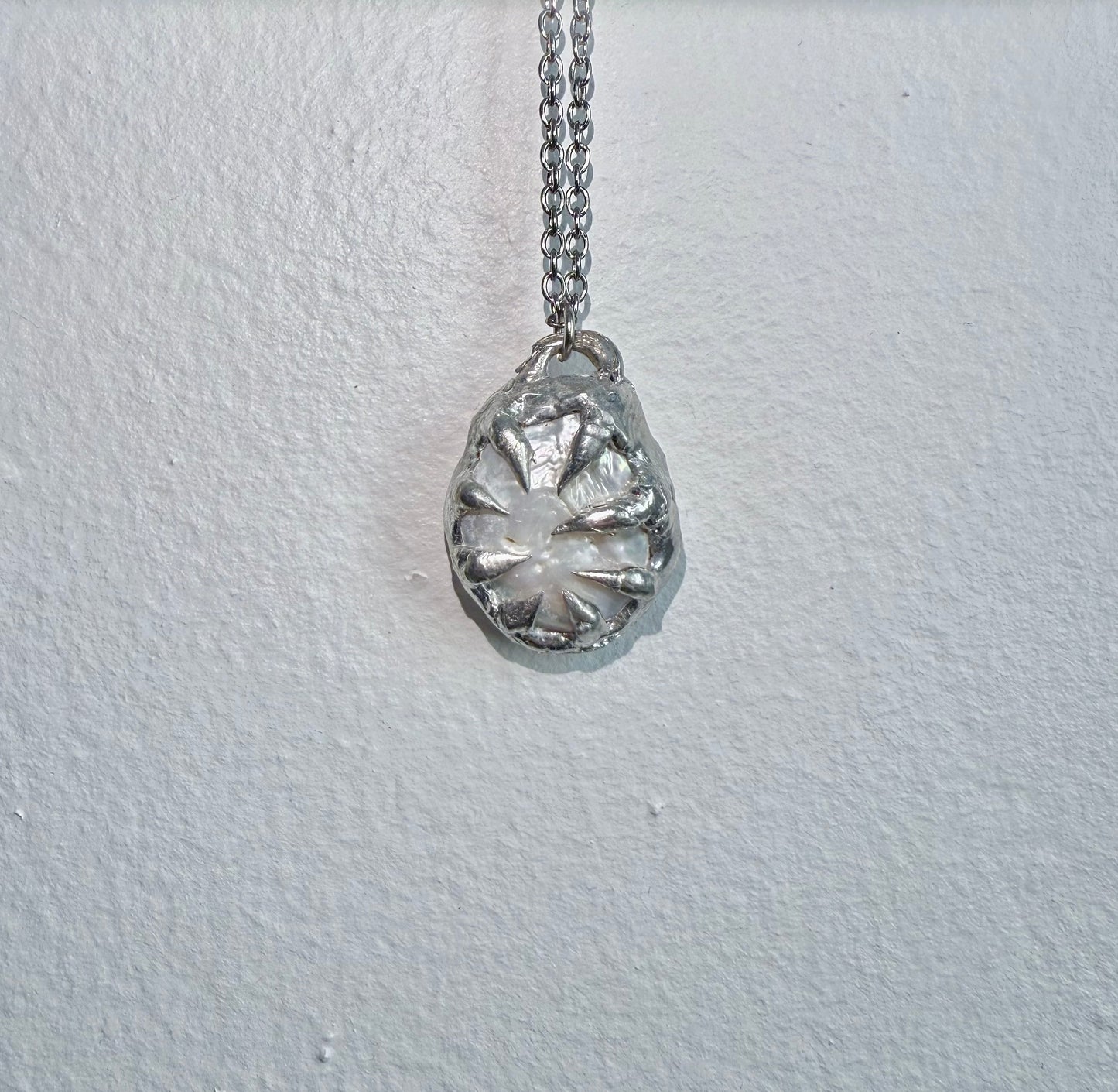 Soldered Freshwater Pearl Necklace