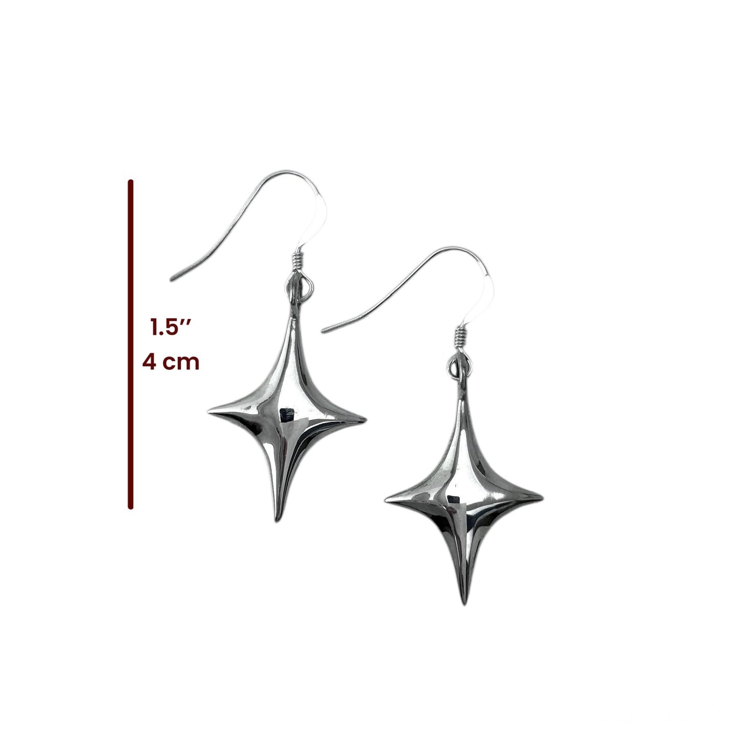 Diamond Star Earrings