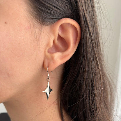 Diamond Star Earrings