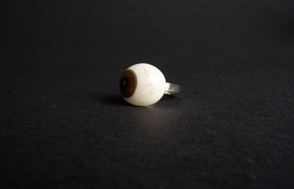 Victorian Era Prosthetic Eye Ring