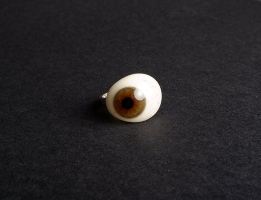 Victorian Era Prosthetic Eye Ring