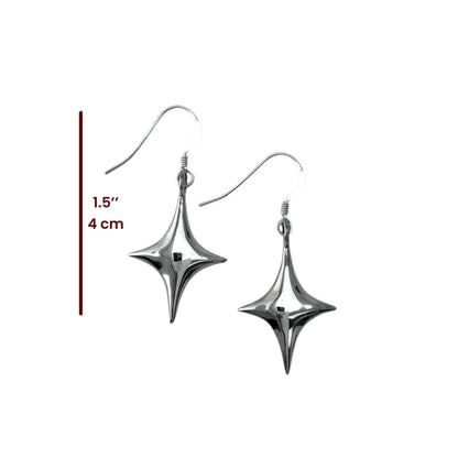 Diamond Star Earrings
