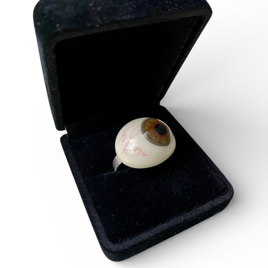Victorian Era Prosthetic Eye Ring