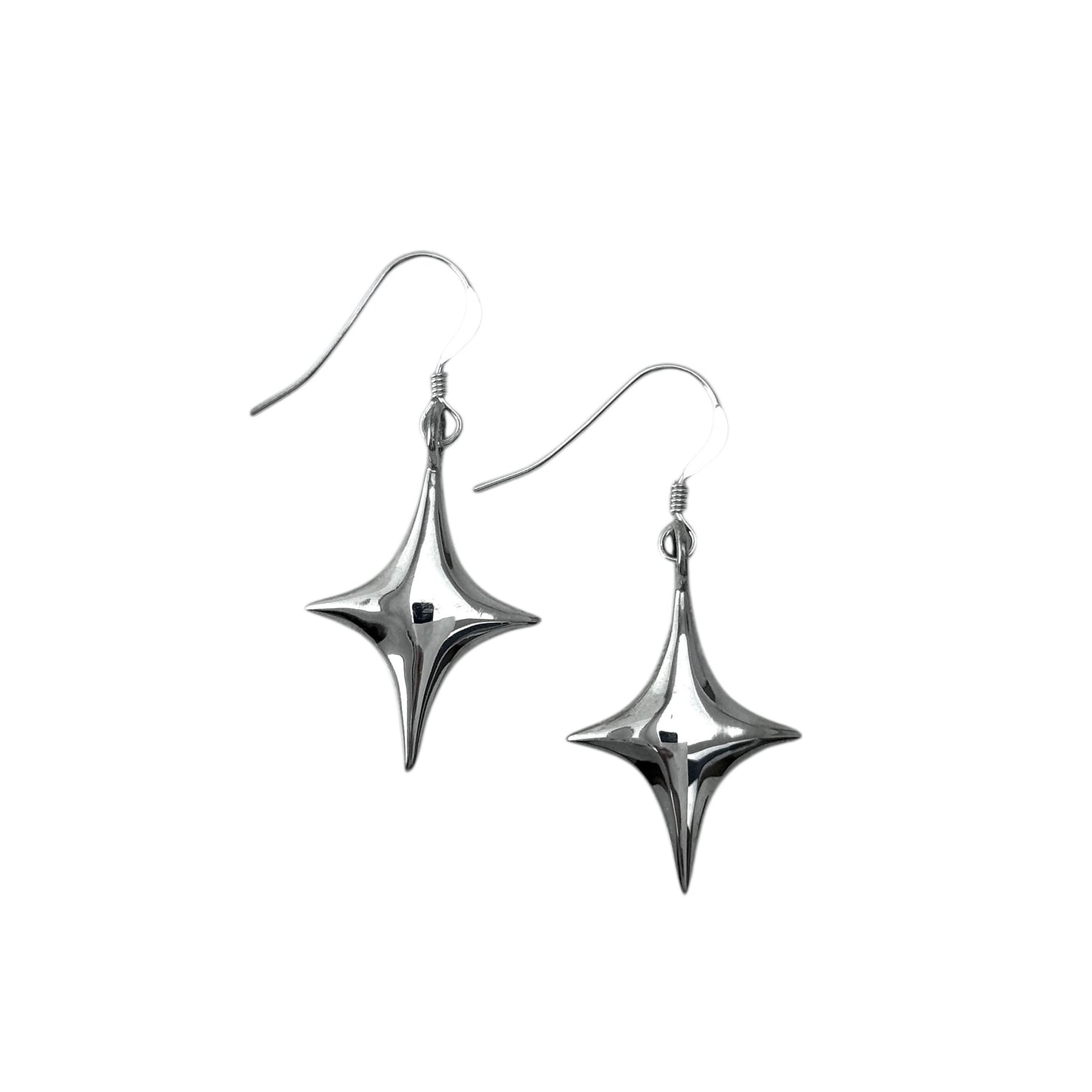 Diamond Star Earrings