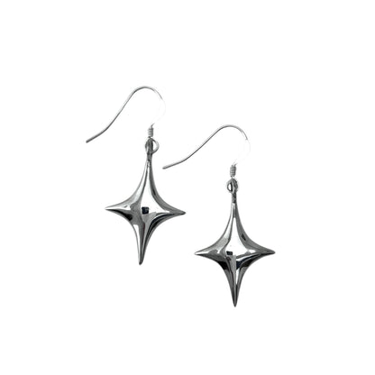 Diamond Star Earrings